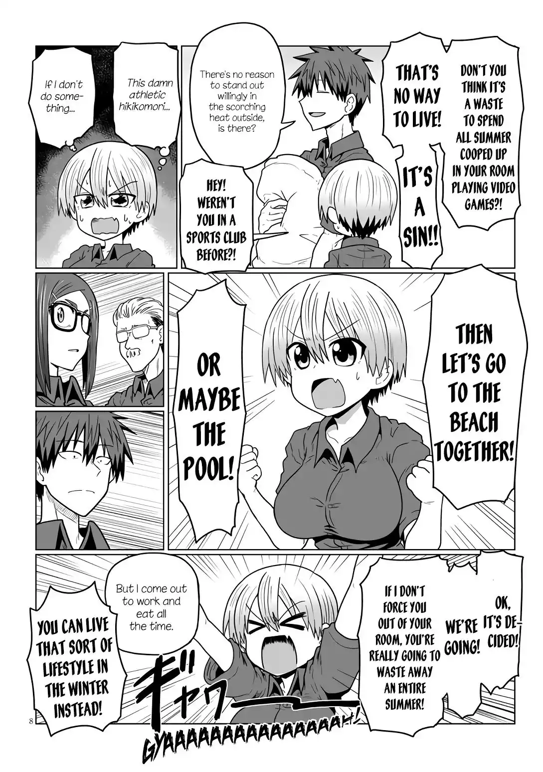 Uzaki-chan wa Asobitai! Chapter 18 8